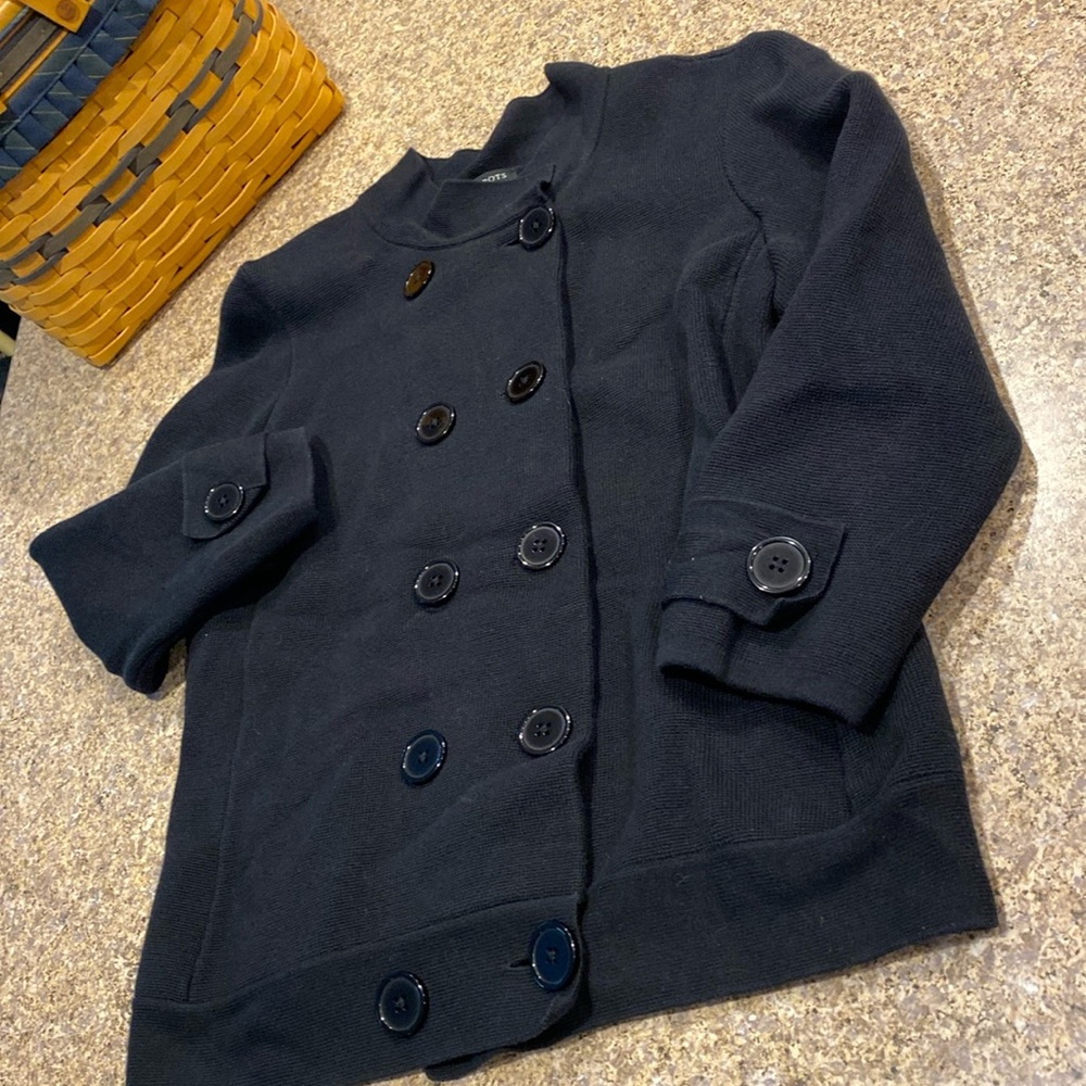 Talbots Black Sweater Petites Small